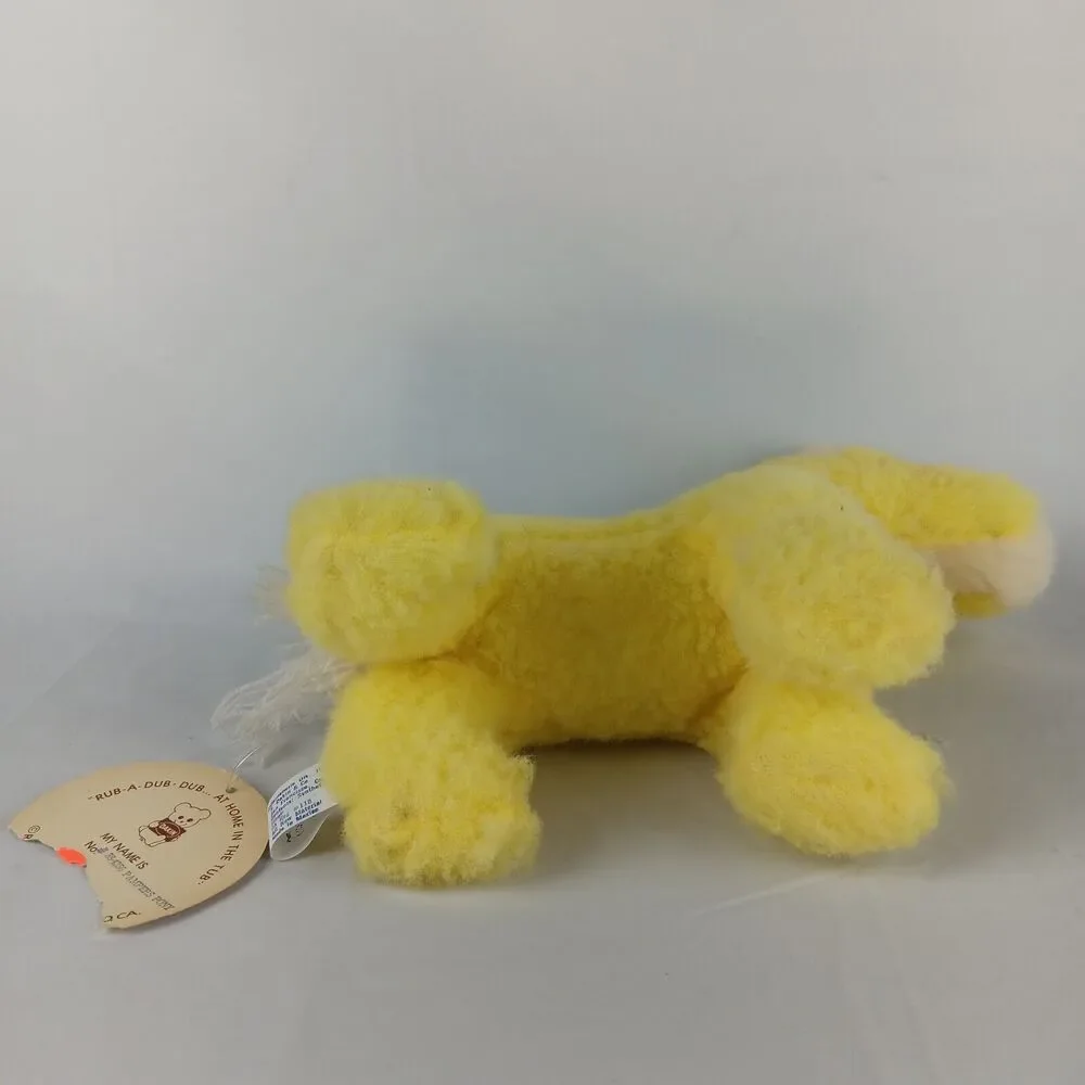 R Dakin Pillow Pets Pampers Pony Yell Horse Plush 70s Rattle Softubles with Tags
